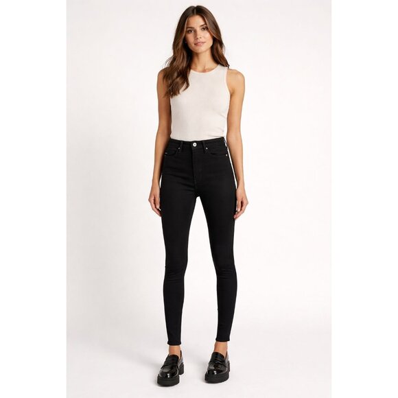 G Star Denim - G Star Raw Shape Skinny Black High Rise Stretch Jeans Sz W28 L30 NWOT